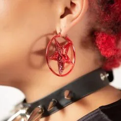 Boucles D'oreilles KILLSTAR 'seeing Red' 6 Boucles D'oreilles KILLSTAR 'seeing Red' -Vêtements Gothiques seeing red earrings w c 500x 900