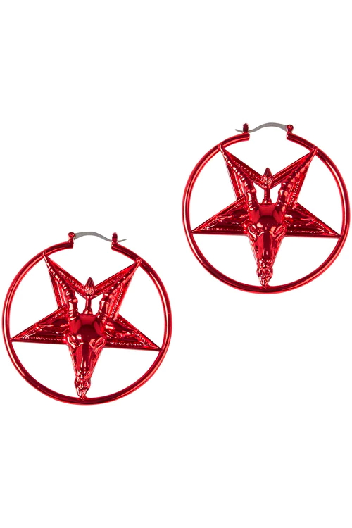 Boucles D'oreilles KILLSTAR 'seeing Red' 3 Boucles D'oreilles KILLSTAR 'seeing Red'