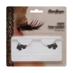 Faux Cils Gothiques STARGAZER 'black Roses'