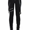 Pantalon Femme KILLSTAR 'shadow' -Vêtements Gothiques shadow stripe pants b x1600 900