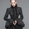 Chemisier Gothique Noir DEVIL FASHION -Vêtements Gothiques sht0170139640281652749138754 1 900