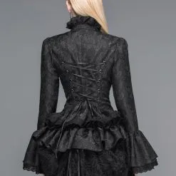 Chemisier Gothique Noir DEVIL FASHION -Vêtements Gothiques sht0170139640281653297238754 2 900