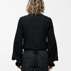 Chemise Baroque à Jabot DEVIL FASHION -Vêtements Gothiques sht023014 900