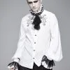 Chemise à Jabot DEVIL FASHION 'gothic Palace' -Vêtements Gothiques sht041024 900