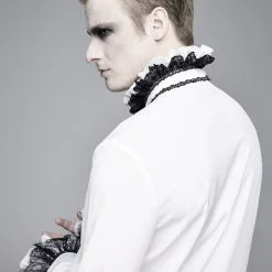 Chemise à Jabot DEVIL FASHION 'gothic Palace' 10 Chemise à Jabot DEVIL FASHION 'gothic Palace' -Vêtements Gothiques sht041026 900