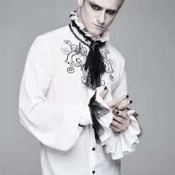 Chemise à Jabot DEVIL FASHION 'gothic Palace' 9 Chemise à Jabot DEVIL FASHION 'gothic Palace' -Vêtements Gothiques sht041027 900