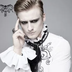 Chemise à Jabot DEVIL FASHION 'gothic Palace' 11 Chemise à Jabot DEVIL FASHION 'gothic Palace' -Vêtements Gothiques sht0410281 900