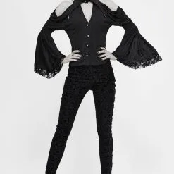Chemisier DEVIL FASHION 'vampiria' -Vêtements Gothiques sht0515 900