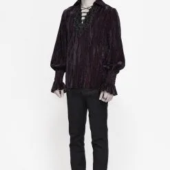 Chemise Vampire DEVIL FASHION 'aleister' -Vêtements Gothiques sht0621 900