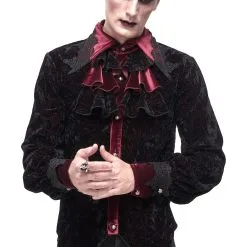 Chemise Vampire DEVIL FASHION 'Lothaire' -Vêtements Gothiques sht0776 900