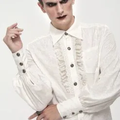 Chemise Victorienne DEVIL FASHION 'Sidimund' -Vêtements Gothiques sht082028 900