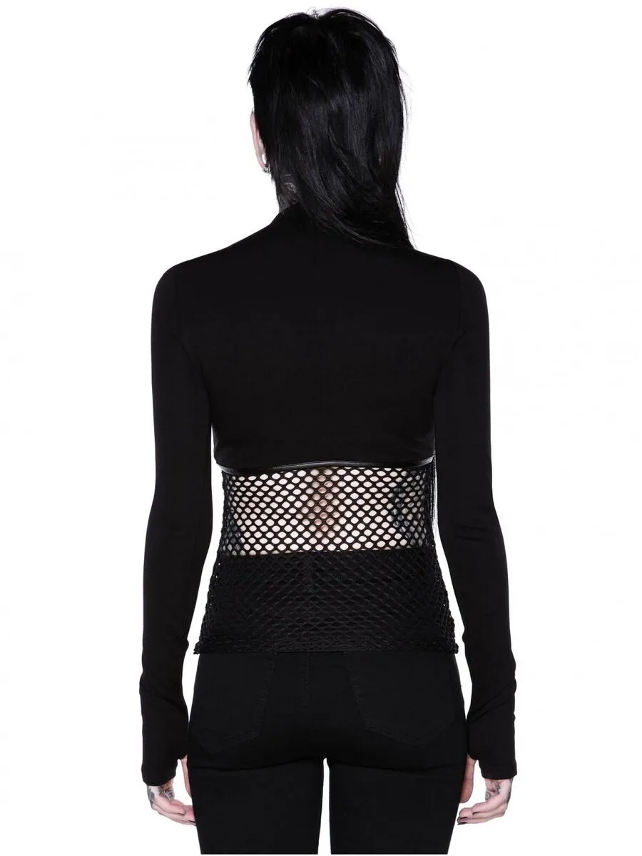Haut KILLSTAR 'sindi Fishnet' 4 Haut KILLSTAR 'sindi Fishnet' – Image 2