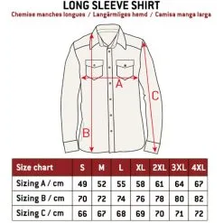 Surchemise Homme HYRAW 'Red Crew' 13 Surchemise Homme HYRAW 'Red Crew' -Vêtements Gothiques sizing men shirt ls 11 900