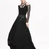 Longue Jupe Vampire DEVIL FASHION 'Hesperia' -Vêtements Gothiques skt01739640281652039138754 2 900