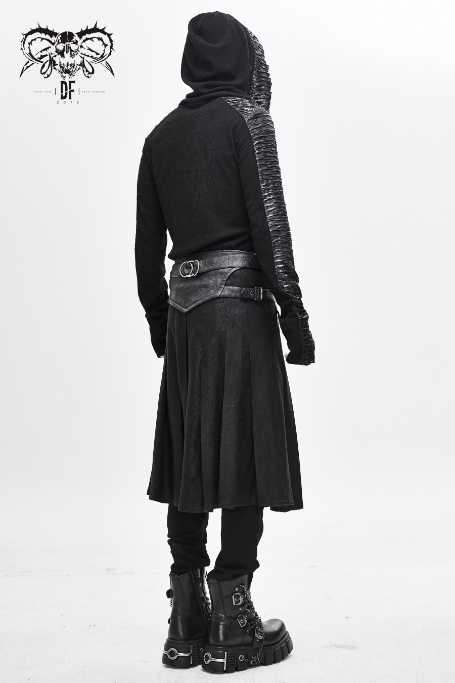 Jupe Gothique Homme DEVIL FASHION 'Sigurd' 7 Jupe Gothique Homme DEVIL FASHION 'Sigurd' – Image 5
