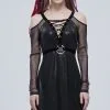 Robe DEVIL FASHION 'Kaethe' -Vêtements Gothiques skt1361 900