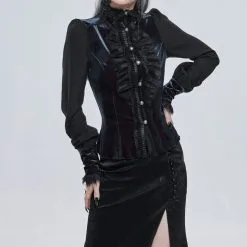 Jupe DEVIL FASHION 'Helchen' 13 Jupe DEVIL FASHION 'Helchen' -Vêtements Gothiques skt1372 900