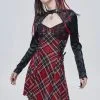 Robe Goth Punk Rock DEVIL FASHION -Vêtements Gothiques skt13810 900