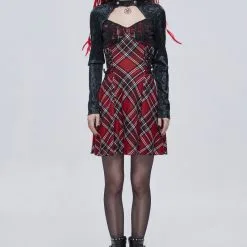 Robe Goth Punk Rock DEVIL FASHION 10 Robe Goth Punk Rock DEVIL FASHION -Vêtements Gothiques skt1382 900