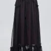 Longue Jupe DEVIL FASHION 'Krylpesia' -Vêtements Gothiques skt1394 900