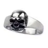 DISCOBOLE Bague Skull En Acier Inoxydable -Vêtements Gothiques sr1412 53 etnox ring small skull edelstahl 1 900