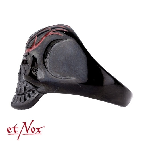 DISCOBOLE Bague Gothique Black Skull 4 DISCOBOLE Bague Gothique Black Skull – Image 2
