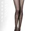 DISCOBOLE Collants Résille Style Romantique -Vêtements Gothiques sr3974 noir 6 9000 900