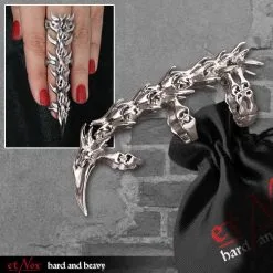 Bague Armure En Acier Inoxidable ETNOX