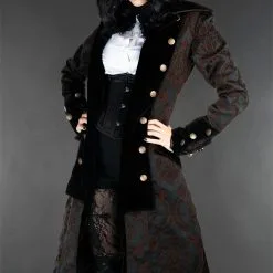 DISCOBOLE Manteau Victorien Style Pirate -Vêtements Gothiques steampunk pirate princess coat 1 900
