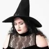 Chapeau Pointu De Sorcière KILLSTAR 'super Moon Witches' -Vêtements Gothiques super moon witches hat w d x1600 900