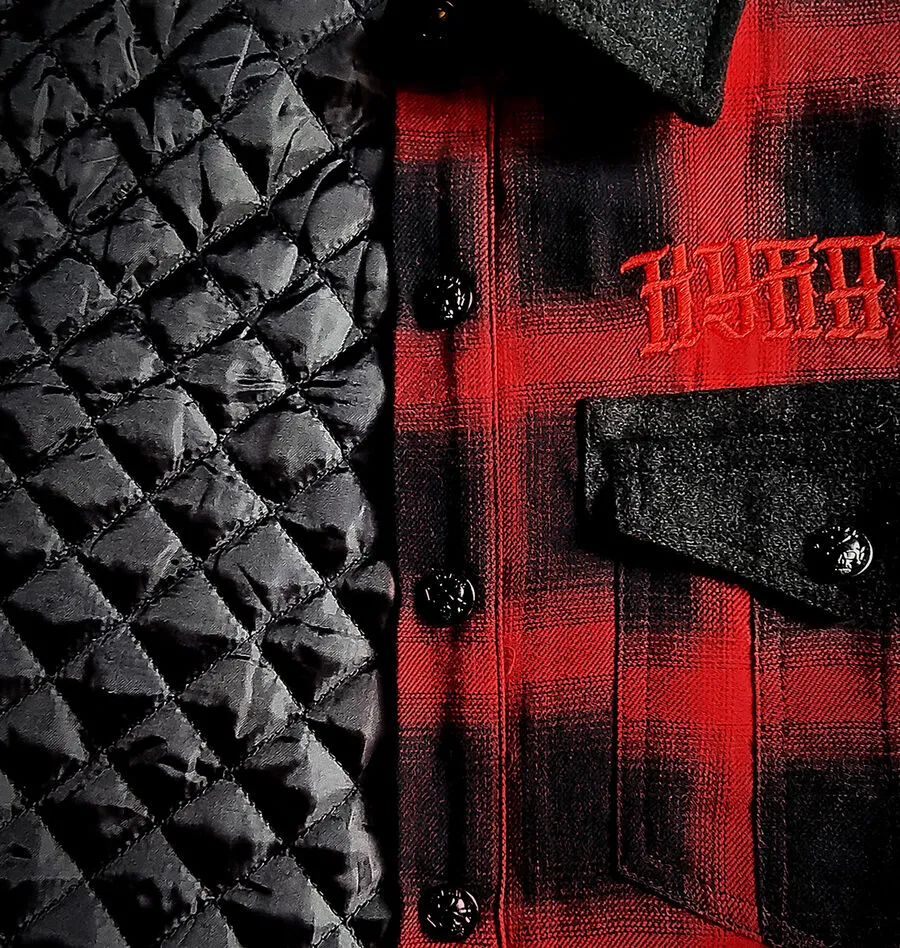 Surchemise Homme HYRAW 'Red Crew' 5 Surchemise Homme HYRAW 'Red Crew' – Image 3