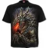 T-shirt Homme SPIRAL 'Dragon Cogs' -Vêtements Gothiques t shirt dragon dragon cogs 900