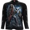 T-shirt Manches Longues SPIRAL 'Grim Rocker' -Vêtements Gothiques t201m301 1 900