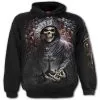 Sweat Capuche SPIRAL 'Reaper Time' -Vêtements Gothiques t213m451 1 900