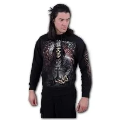 Sweat Capuche SPIRAL 'Reaper Time' -Vêtements Gothiques t213m451 02 1 900