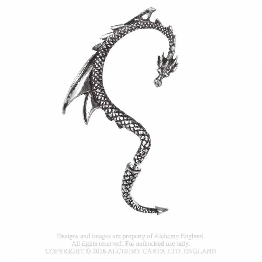 Boucle D'oreille ALCHEMY GOTHIC 'the Dragon Lure' 4 Boucle D'oreille ALCHEMY GOTHIC 'the Dragon Lure' – Image 2