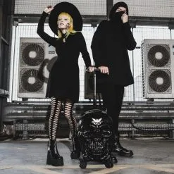 Valise Trolley KILLSTAR 'tomb Travel' -Vêtements Gothiques tomb travel 900