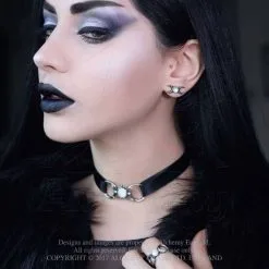Boucles D'oreilles ALCHEMY GOTHIC 'triple Goddess' -Vêtements Gothiques triple goddess2 900