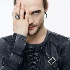 Pull Gothique Homme DEVIL FASHION -Vêtements Gothiques tt082018 900