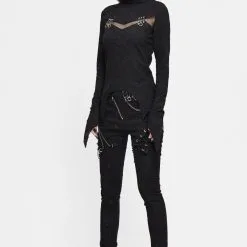 Haut DEVIL FASHION 'Bjarka' 8 Haut DEVIL FASHION 'Bjarka' -Vêtements Gothiques tt1522 900