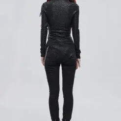 Pull Femme DEVIL FASHION 'metiosia' -Vêtements Gothiques tt18131 900