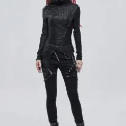 Pull Femme DEVIL FASHION 'metiosia' -Vêtements Gothiques tt18141 900