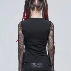 Haut DEVIL FASHION 'Harley Girl' 10 Haut DEVIL FASHION 'Harley Girl' -Vêtements Gothiques tt1833 900