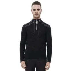 Pull Homme DEVIL FASHION 'Galindus' -Vêtements Gothiques tt217 0nd 900