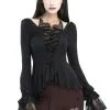 Haut Romantique DEVIL FASHION 'romantasia' -Vêtements Gothiques tt2355 900