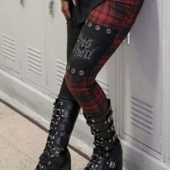 Pantalon KILLSTAR 'two Faced' -Vêtements Gothiques two faced trousers 600x600 900