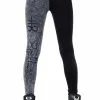 Leggings KILLSTAR 'two Faced' -Vêtements Gothiques two faced witch leggings b x1600 900