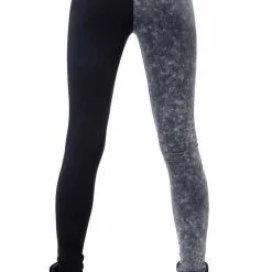 Leggings KILLSTAR 'two Faced' 7 Leggings KILLSTAR 'two Faced' -Vêtements Gothiques two faced witch leggings c x1600 900