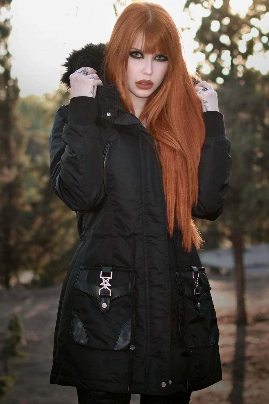 Parka Gothique KILLSTAR 'unholy Trip' 5 Parka Gothique KILLSTAR 'unholy Trip' – Image 3