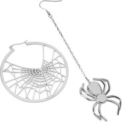 Boucles D'oreilles KILLSTAR 'vicious' -Vêtements Gothiques viciouswebhoopearrings g 500x 900